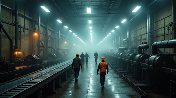 Photographier une usine en activité sans arrêter la production